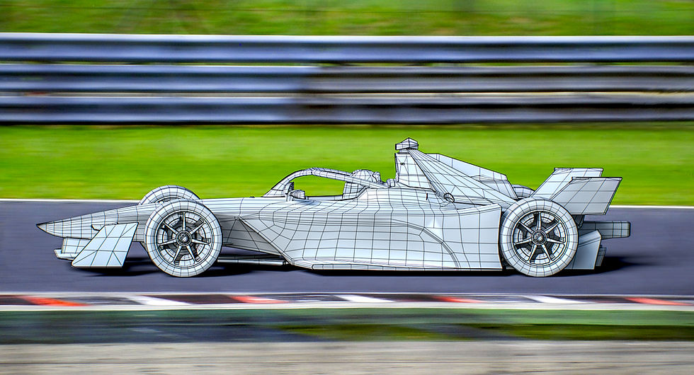 Envision Formula E 2023 Season Gen3 Race Car