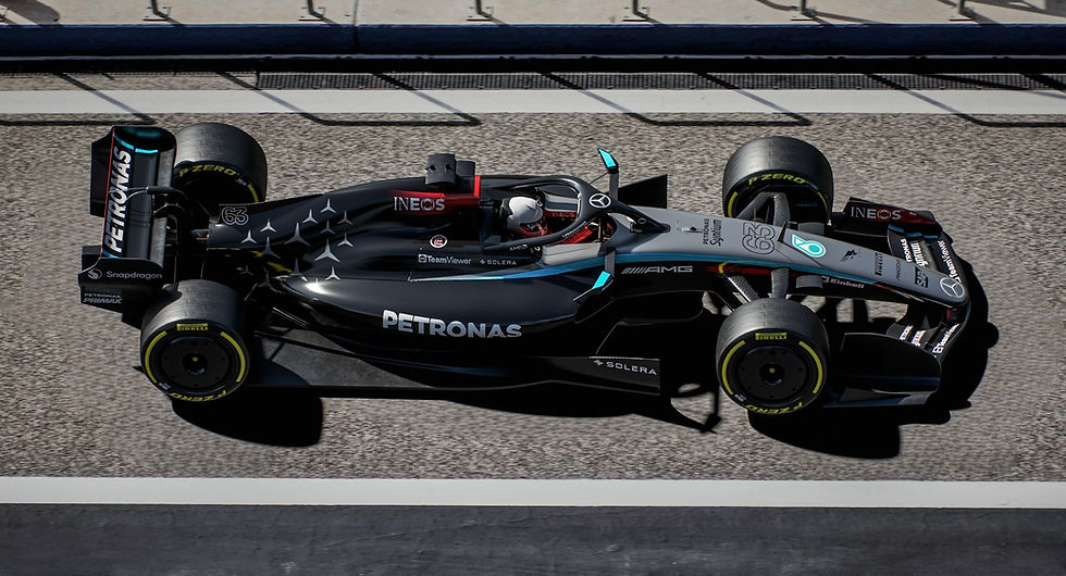 Formula 1 2026 F1 Mercedes W17 Livery Concept Race Car 3D model