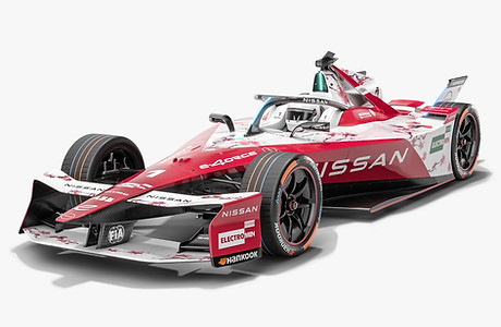 Nissan Formula E 2025-2026 Season 12 Gen3 Evo Race Car PBR 3D model