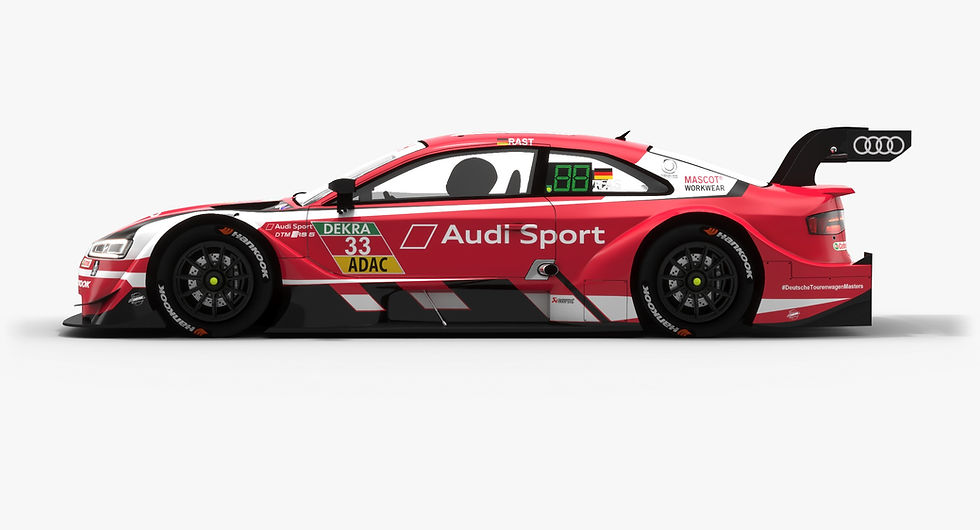 Audi RS5 DTM #33 R.Rast 2018 3Dmodel