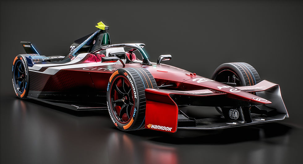 Citroen Formula E 2026 Season 12 Gen3 Race Car PBR 3D model