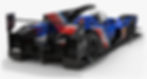 Alpine A480 WEC 2021 Hypercar Low-poly PBR 3D model