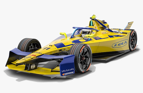 Lola Yamaha ABT Formula E 2025-2026 Season 12 Gen3 Evo Race Car PBR 3D model