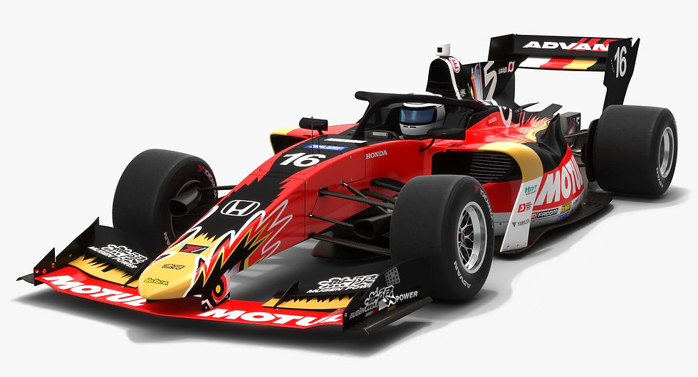 Team Mugen #16 Super Formula 2019 3D
