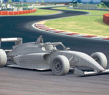 Tatuus USF-22 Season 2022 Race Car 3D model
