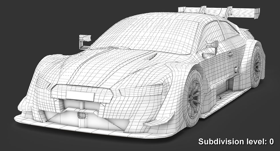 Audi RS5 DTM #33 R.Rast 2018 3Dmodel