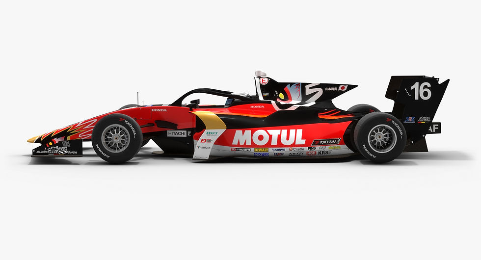 Team Mugen #16 Super Formula 2019 3D