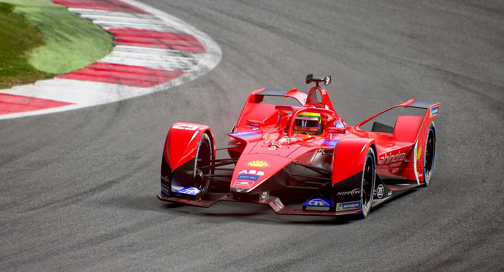 Mahindra Racing Formula E Season 2021 2022 3D model