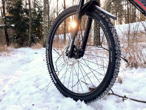 XL Biking MTB - Dagbok av en nybörjare 5 - Vinter, never surrender!