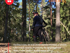 XL Biking MTB - Dagbok av en nybörjare 7, bunnyhop.