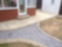 New conservatory with patio
