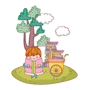 happy-little-boy-with-cart-books-field_2
