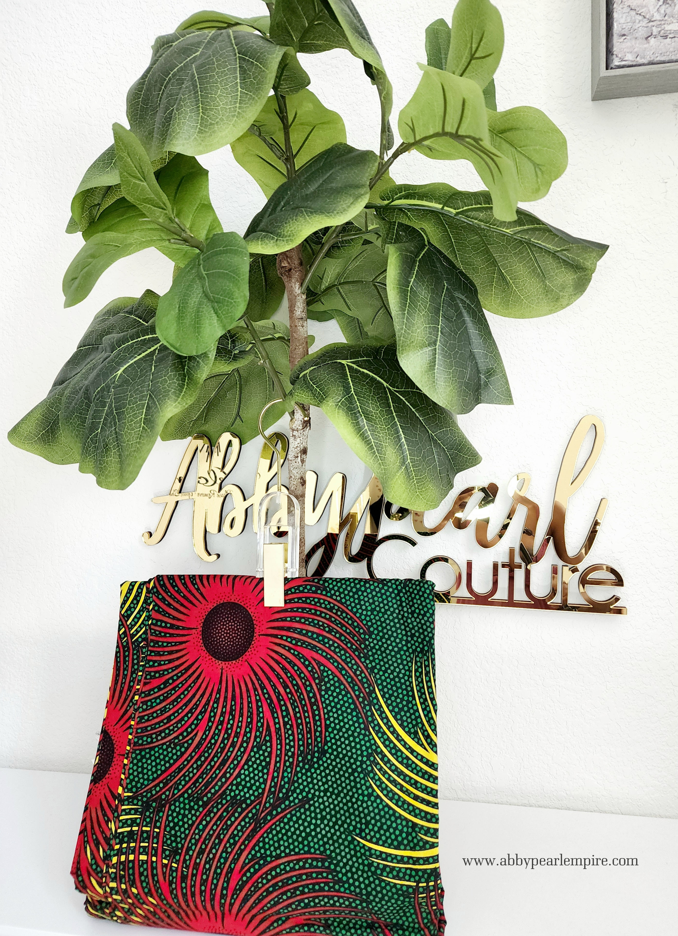 African Fabric 6 yard/216 Inches Printed Wax Cloth 100% Cotton Ankara Print Perfect for DIY Crafts, Sewing Party Dresses 