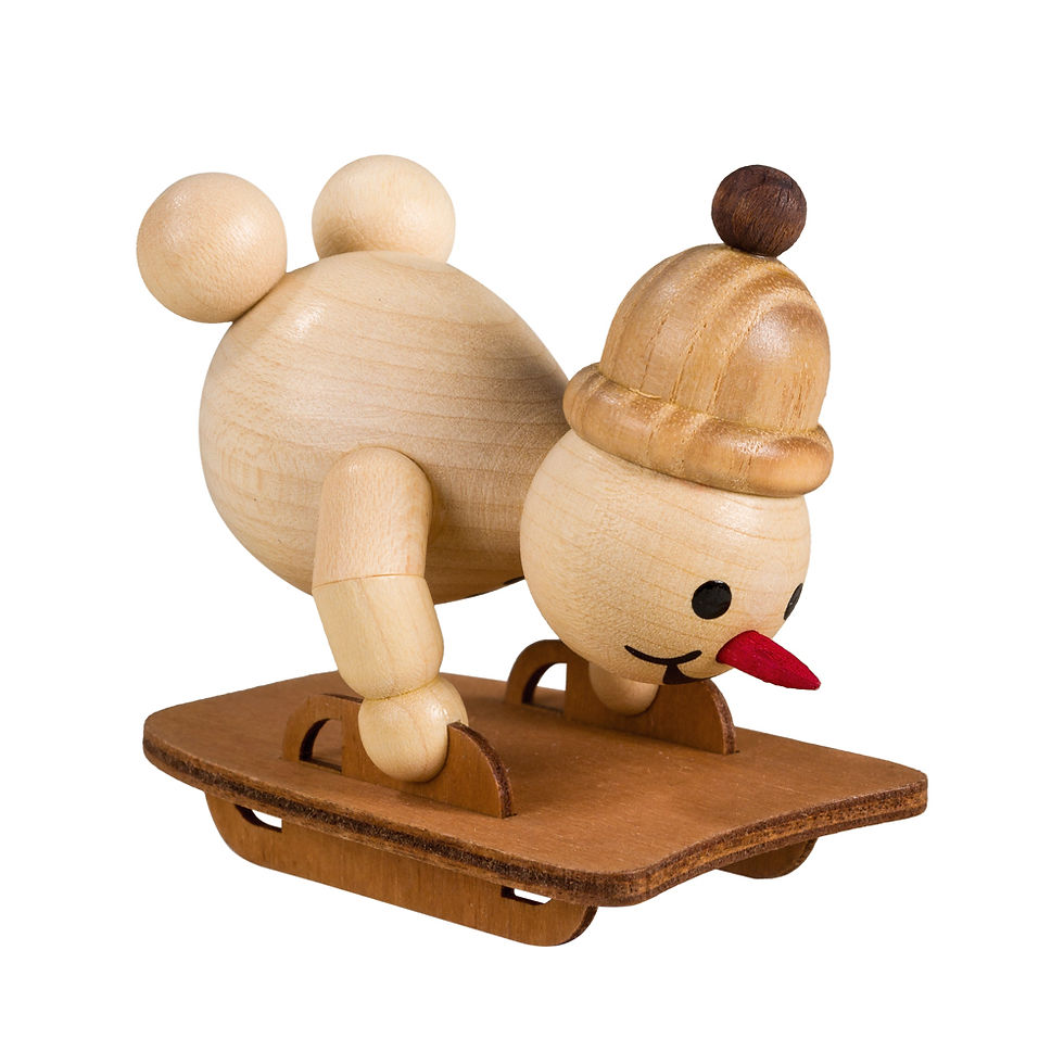 Schneemann Junior Skeleton mit Mütze Schneemannland 136/M