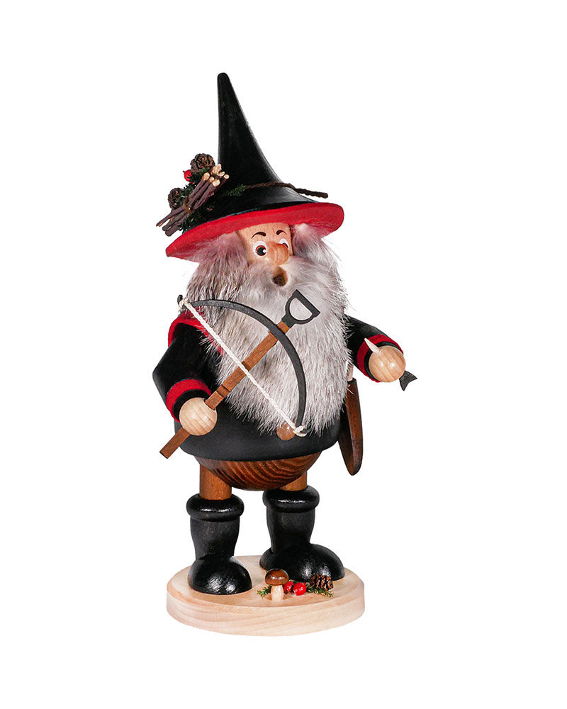 Räuchermann Räuberwichtel Armbrust s 25cm DWU