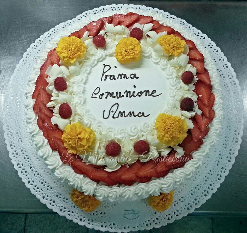 Torta Comunione Bimba