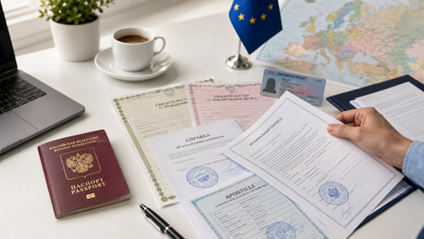 Документы из России для ВНЖ в Европе: что нужно подготовить