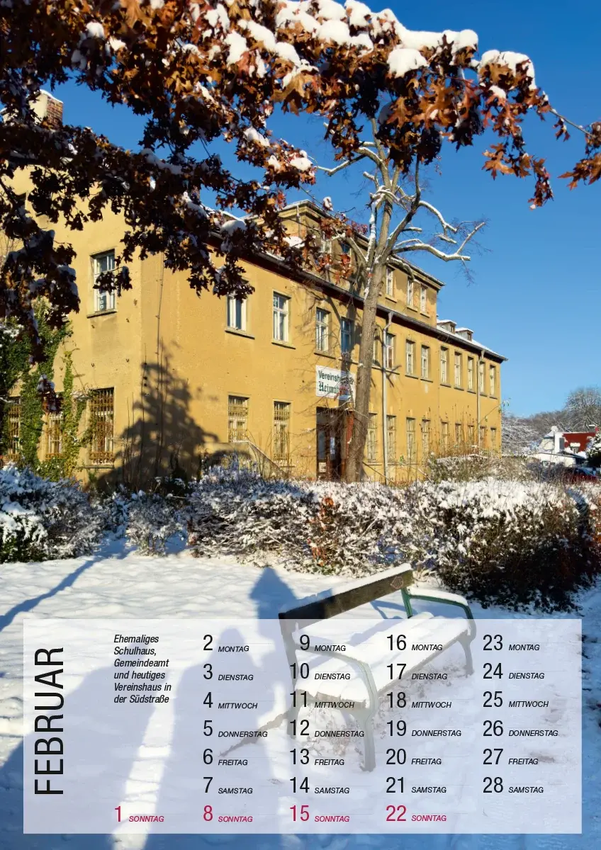 Miniaturbild: Wandkalender Böhlitz-Ehrenberg 2026