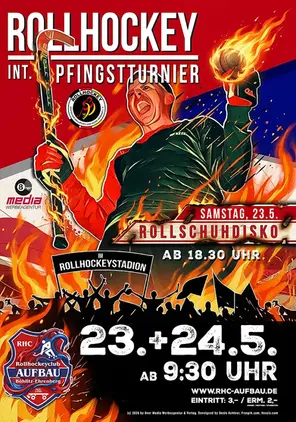 Intern. Pfingstturnier & Rollschuhdisko