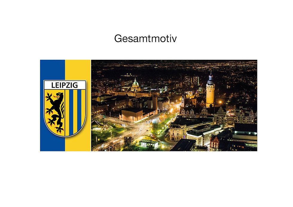 Miniaturbild: Tasse "Leipzig-Panorama bei Nacht"