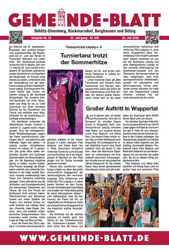 Gemeinde-Blatt, Ausgabe 10/2026