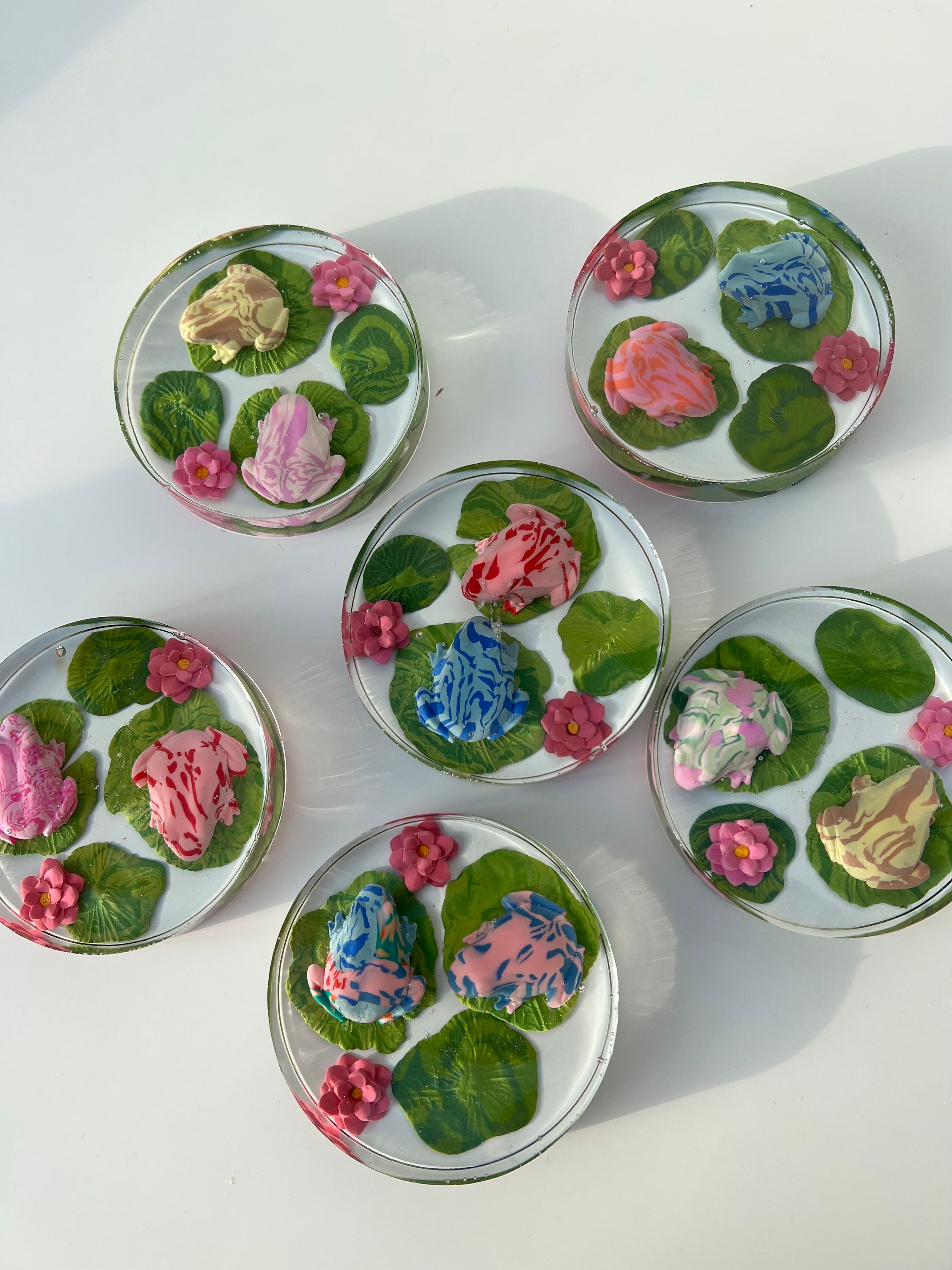 Frog Pond Coaster set of 2