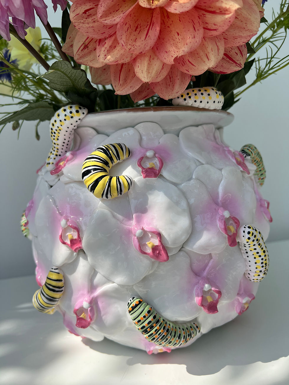 Thumbnail: Caterpillar Orchid Vase 
