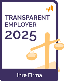 Siegel für Arbeitgeber, die gegenüber ihren Mitarbeitern eine Politik der Transparenz verfolgen