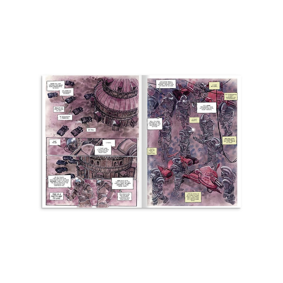 Thumbnail: copy of E.v.a. Full Graphic Novel+ ORIGINAL SKETCH