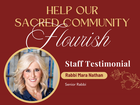 Help Our Sacred Community Flourish