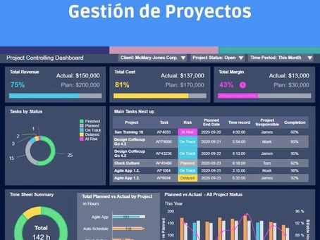 Dashboards PMO Gestión de Proyectos
