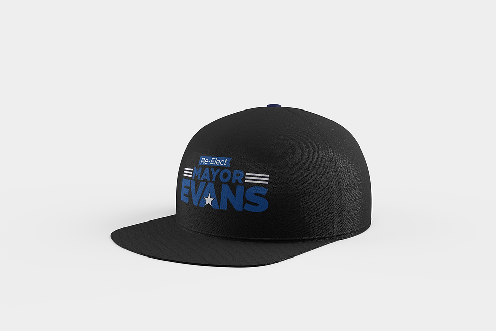 Thumbnail: Re- Elect Mayor Evans Hat