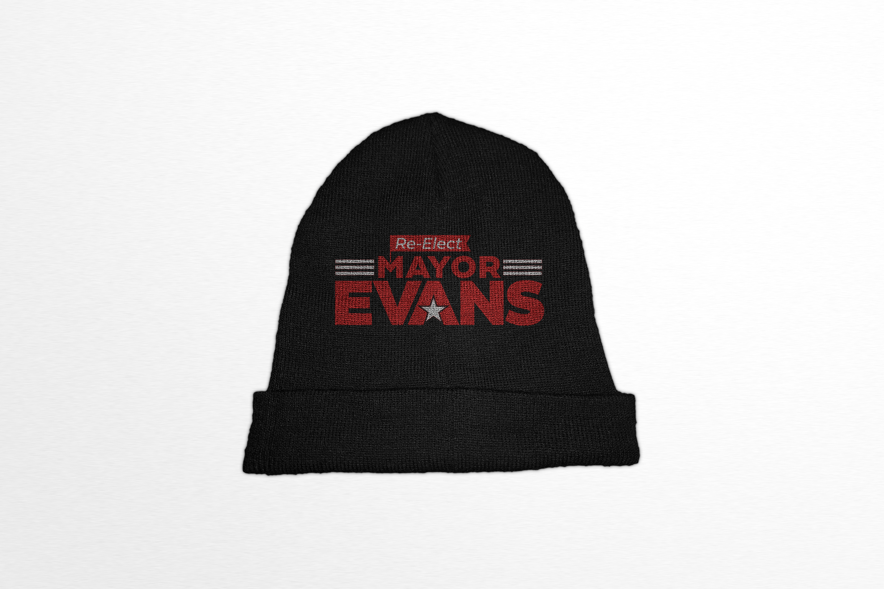 Re- Elect Mayor Evans Beanie