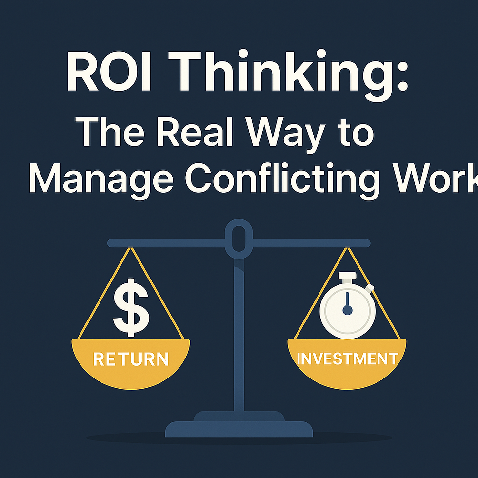 The Real Way to Manage Conflicting Work