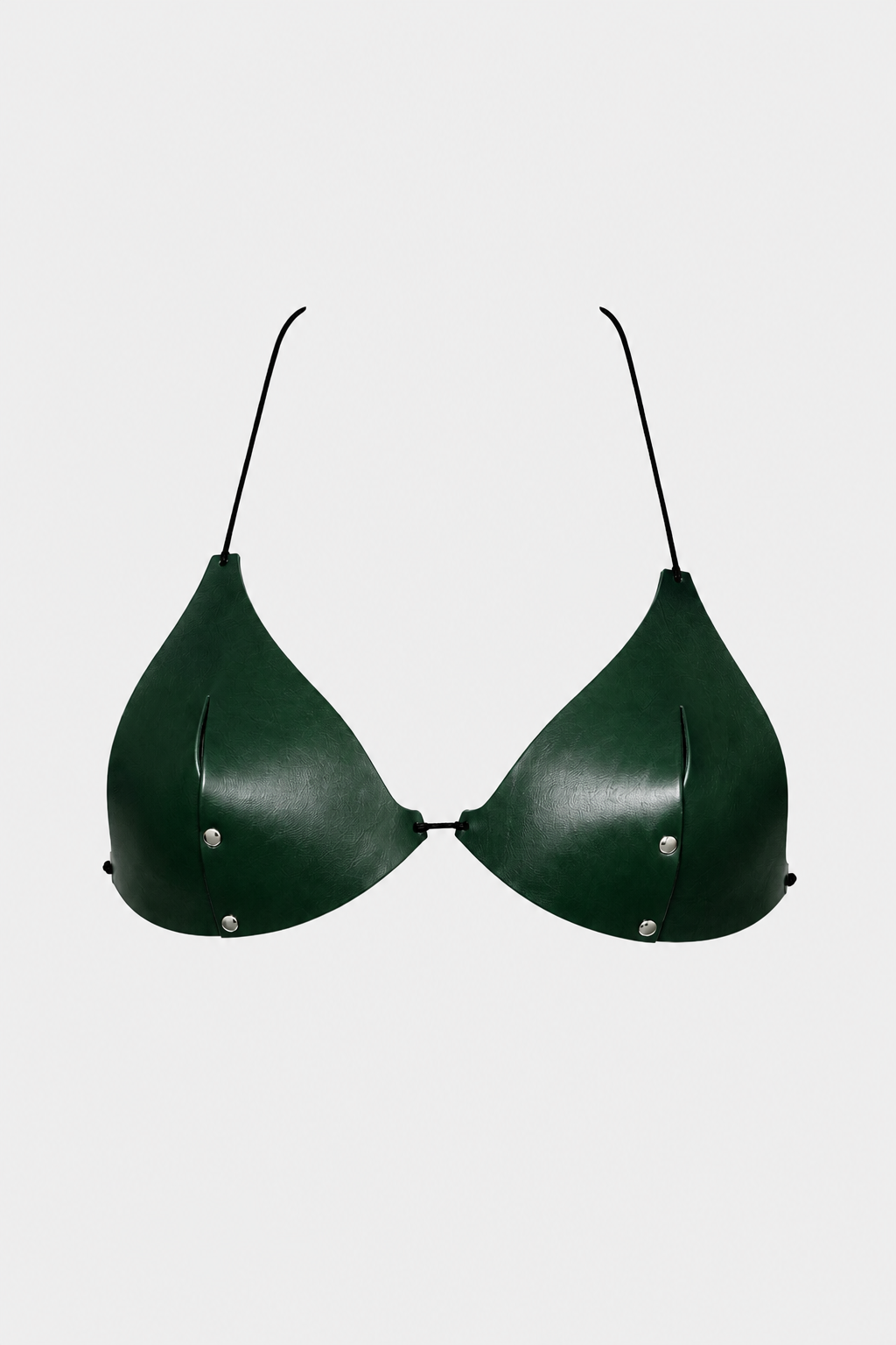 Bikini en cuir vert ICHOR