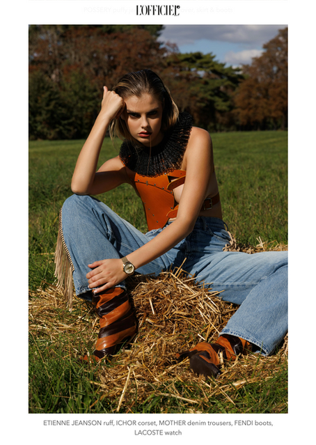 LAST RIDE OF INDIAN SUMMER ft. Model Ariel Himbeault By Photographer Camellia Menard, Creative director & stylist Etienne Jeanson 11.12.2025 by L'Officiel BALTIC TEAM: Photographer: Camellia Menard @camelliamenardCreative director & stylist: Etienne Jeanson @jnsn_fashion @etiennejeansonModel: Ariel Himbeault @arielhimbeault at JA Management @ja.mgmtHair dresser & Make Up Artist: Morgane Hilgers @morganehilgers https://www.lofficielbaltic.com/en/editorials/last-ride-of-indian-summer
