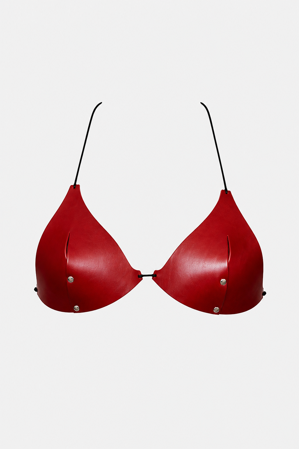 Miniature : Bikini en cuir rouge ICHOR