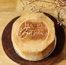 Octagon Cocoa Birthday Cake