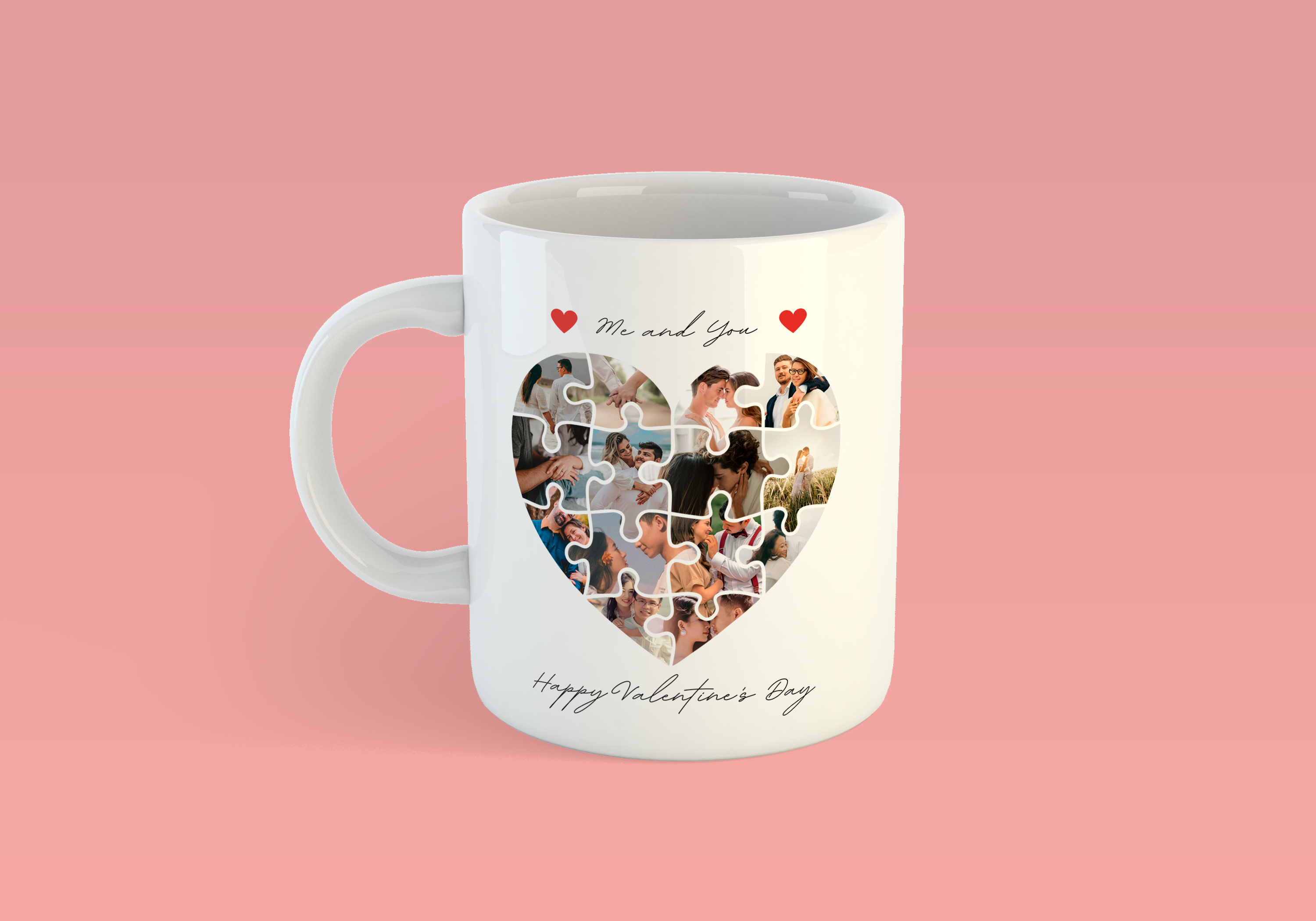 Taza Sublimada Me & You Rompecabezas
