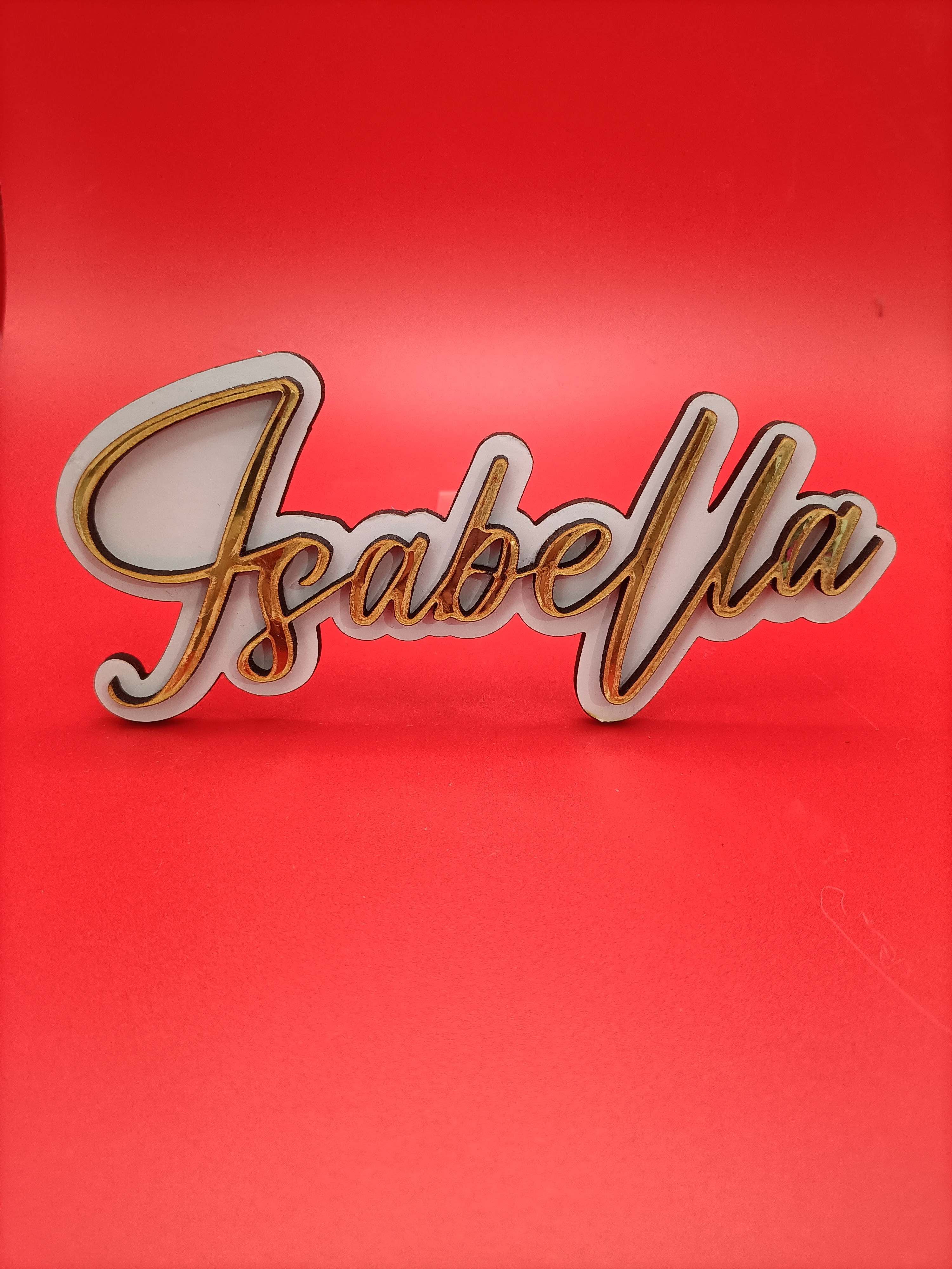 Caketopper Doble Capa