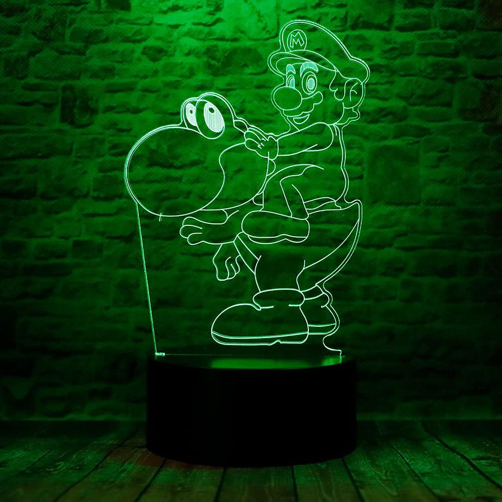 Miniatura: Lámpara Mario Bros Personalizada