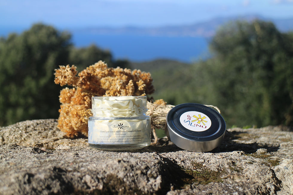 Miniature : Chantilly de Karité à l'Immortelle Corse