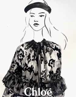 Illustrations for Chloé
