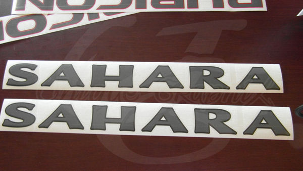 Thumbnail: Sahara Hood Decals 1 Pair 25in Compatible with Jeep Wrangler