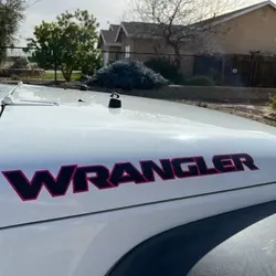 wrangler black and hot pink