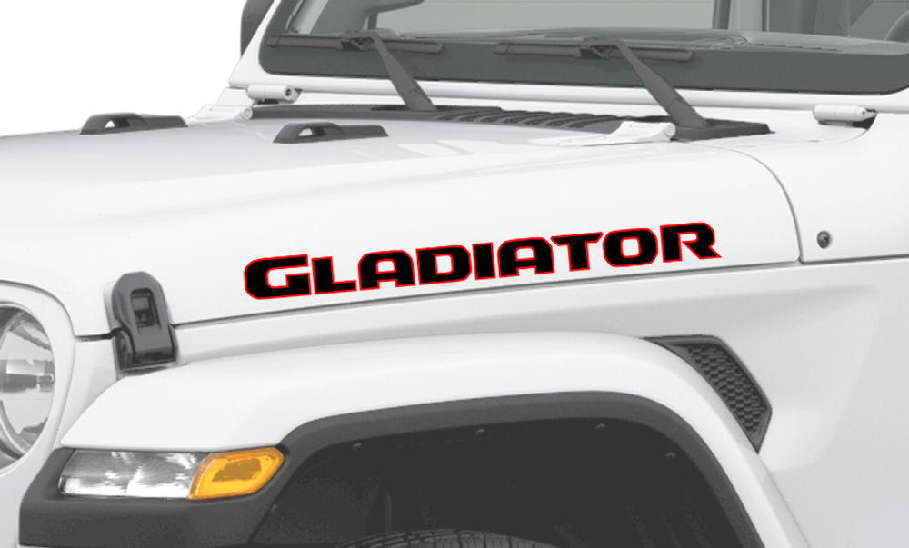 Gladiator hood decal