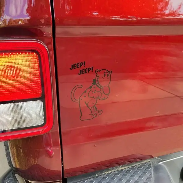 Thumbnail: Eugene the jeep decal