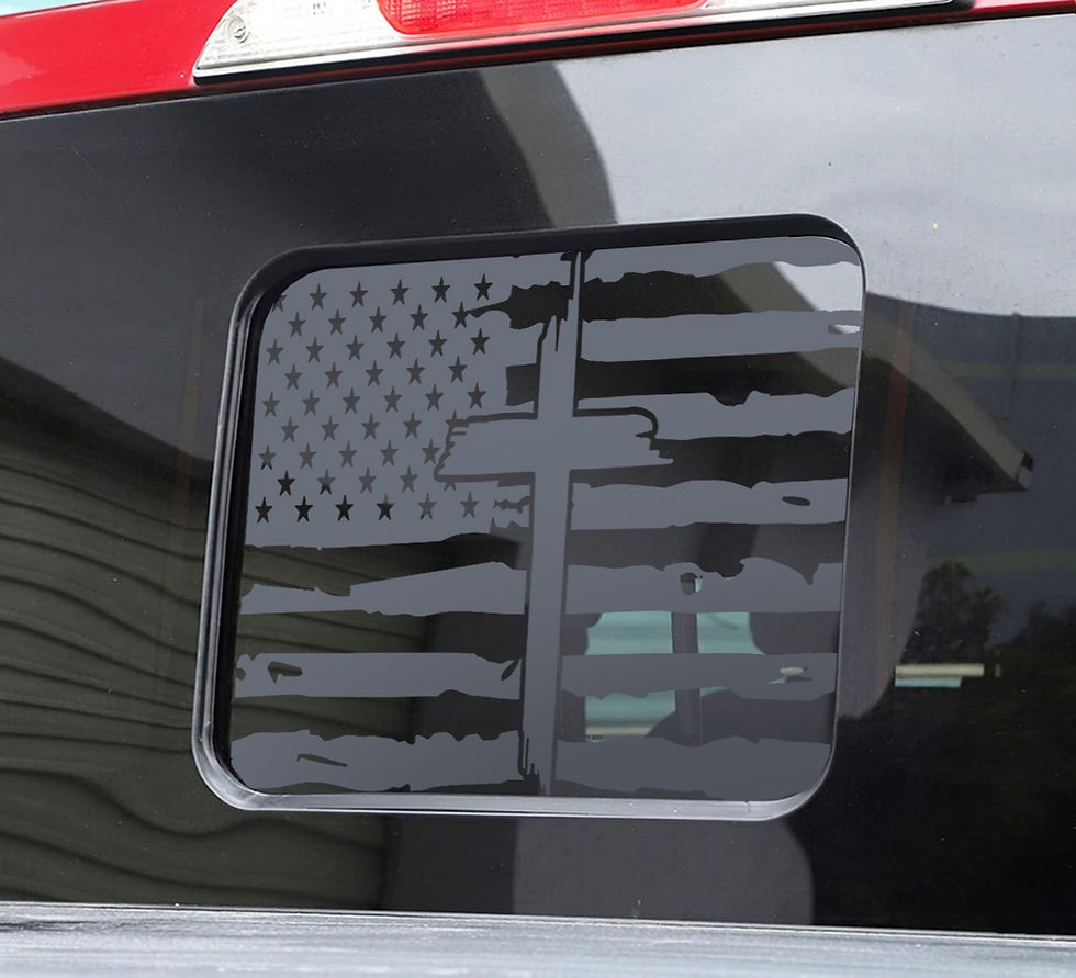 Middle Window Flag for Ford Pickup 2015-2026
