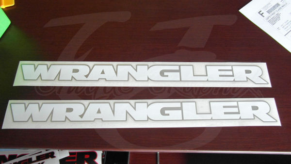 Thumbnail: Wrangler hood decal