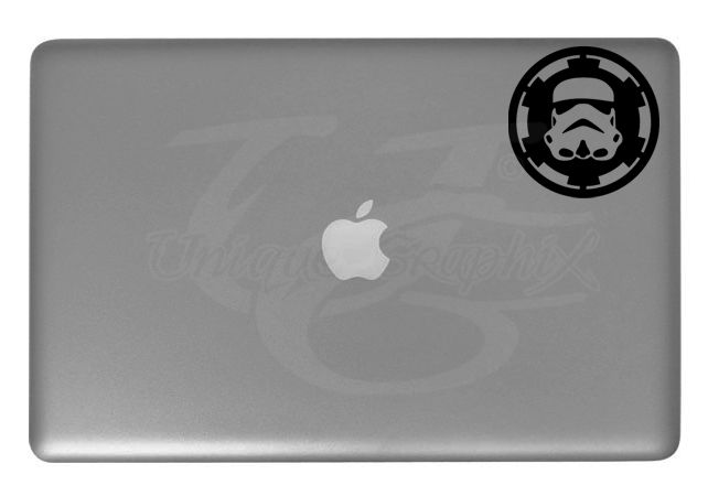 Thumbnail: Storm Trooper Galactic Empire Custom Decal Macbook Laptop Window Sticker